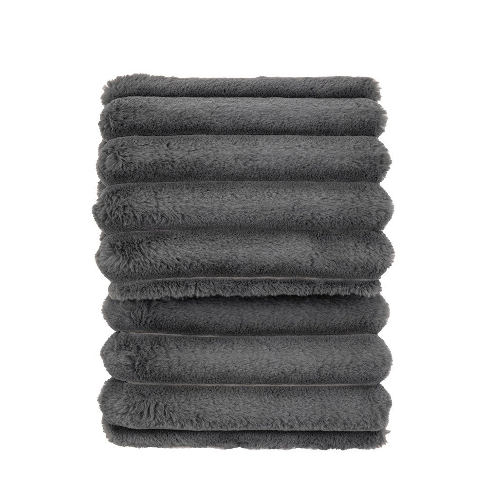 RIBBED THROW