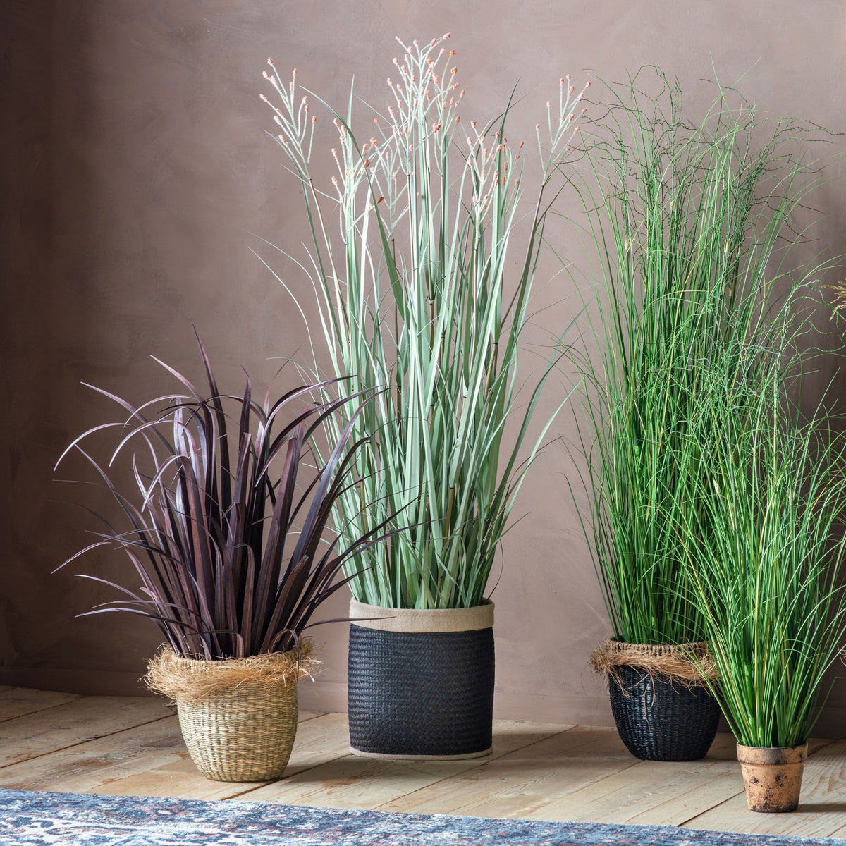 Potted Grass Green Russet
