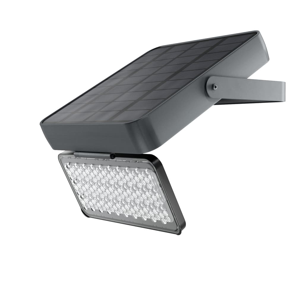 x2 Shawford Remote Controlled Solar Security Floodlight