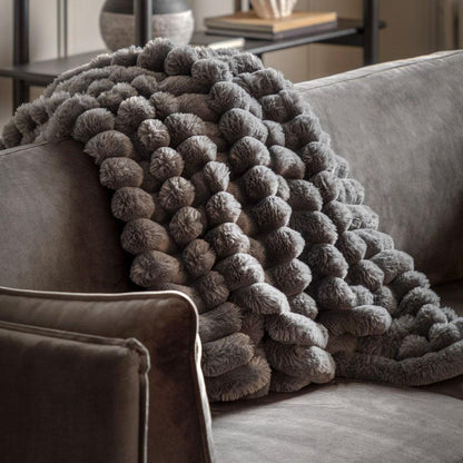 RIBBED THROW
