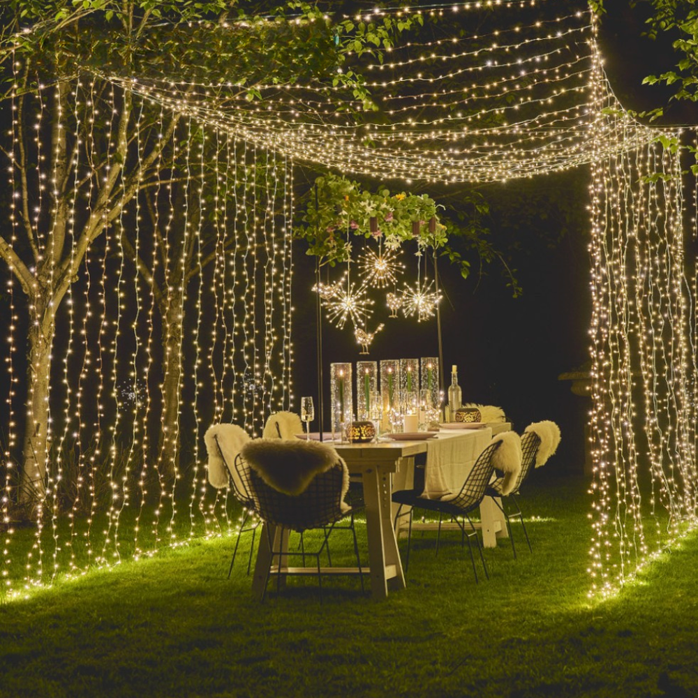 x6 Solar Cluster String Lights