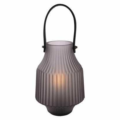 Frosted Grey Portable Battery Lantern