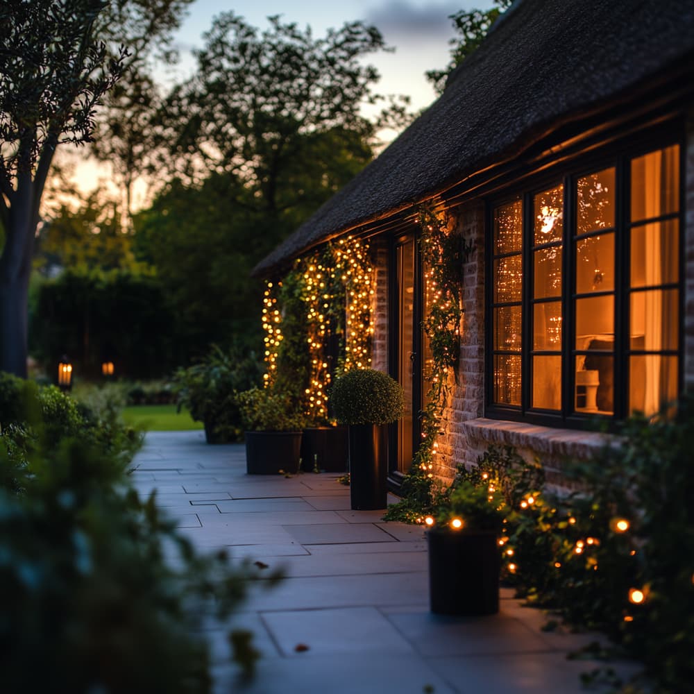 Solar Fairy Lights Dual White