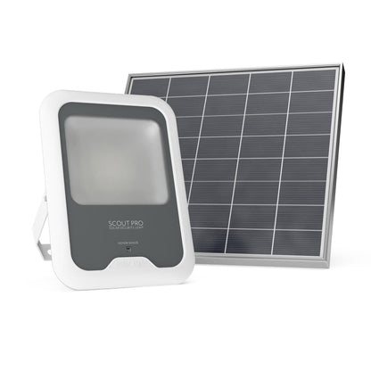 x2 Scout Pro Solar Floodlight White