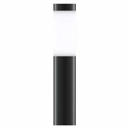 London Solar Post Lights Charcoal